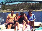 Jackie Ulmer and Family at the Lake